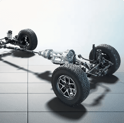 Rock-Trac® Heavy-Duty Part-Time 4x4 System