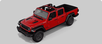 TOP OFF, DOORS OFF, GLASS FOLDED DOWN