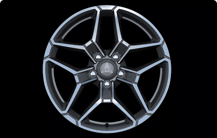 20-Inch Aluminum Wheels