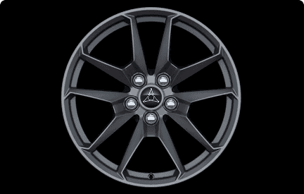 20-Inch Machined Aluminum Wheels with Black Noise Pockets