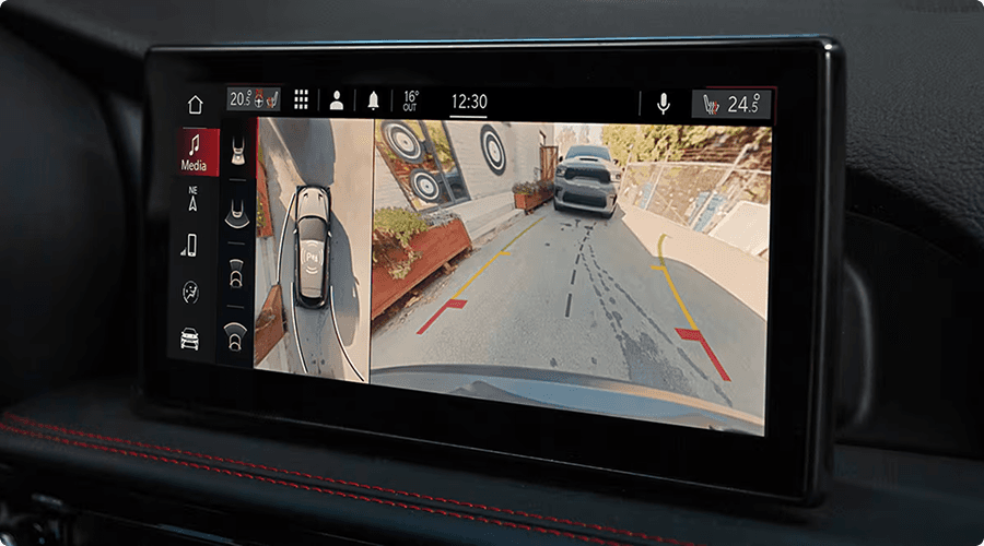 AVAILABLE 360° SURROUND VIEW CAMERA*