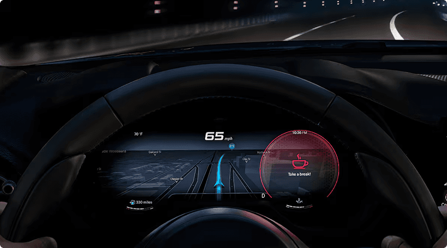 AVAILABLE DROWSY DRIVER DETECTION*