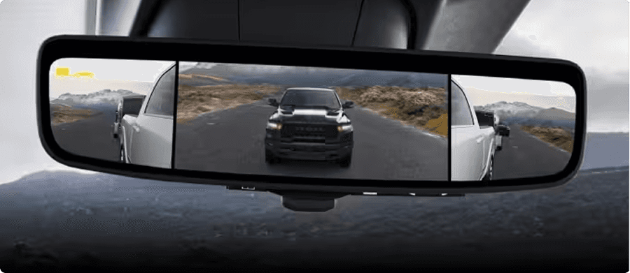 DIGITAL REARVIEW MIRROR WITH TOW MODE