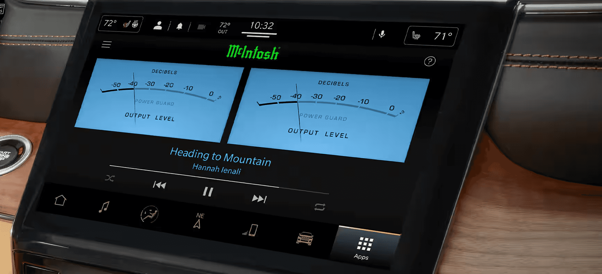 PREMIUM MCINTOSH ENTERTAINMENT SYSTEM WITH 19 SPEAKERS