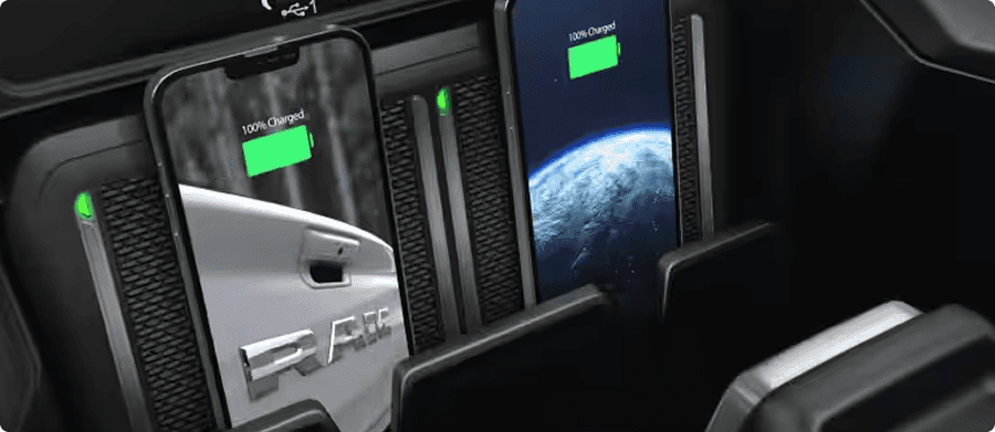 RAM 1500 OFFERS CLASS-EXCLUSIVE AVAILABLE DUAL WIRELESS CHARGING PADS