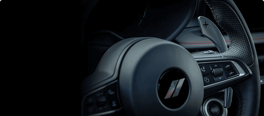 SEGMENT-EXCLUSIVE AVAILABLE PADDLE SHIFTERS