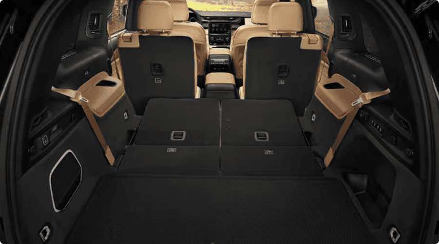 THIRD-ROW SEATS FOLDED