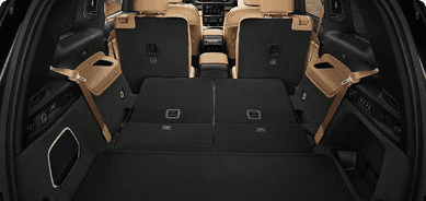 THIRD-ROW SEATS FOLDED