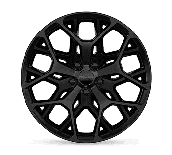 21-Inch Black Noise wheel