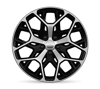 21-Inch Machined wheel