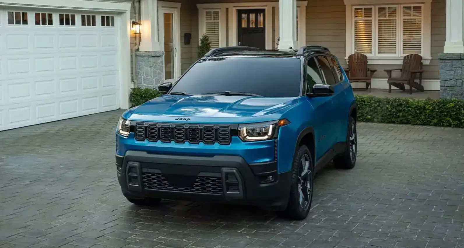 A blue 2026 Jeep Cherokee