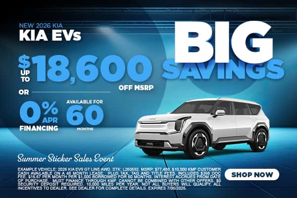 NEW 2026 KIA EVs