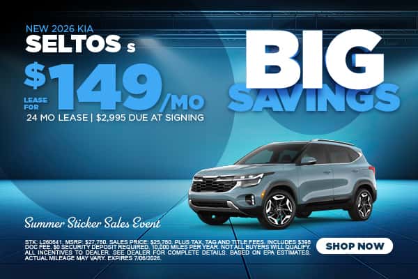 NEW 2026 KIA SELTOS S