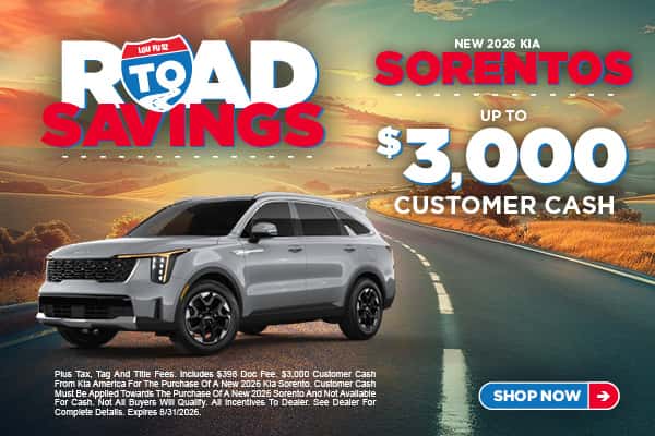 ALL NEW 2026 KIA SORENTOS
