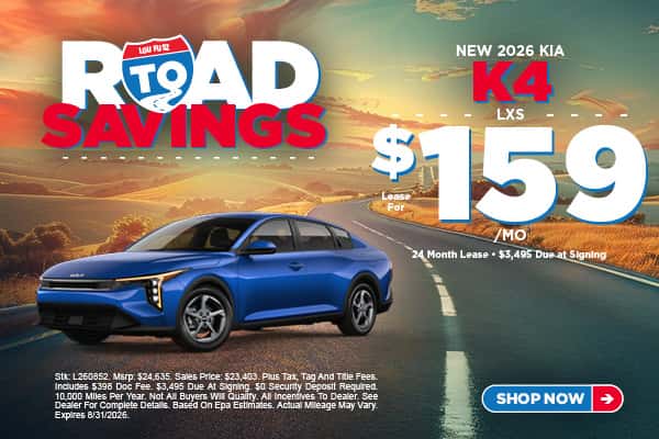 NEW 2026 KIA K4 LXS