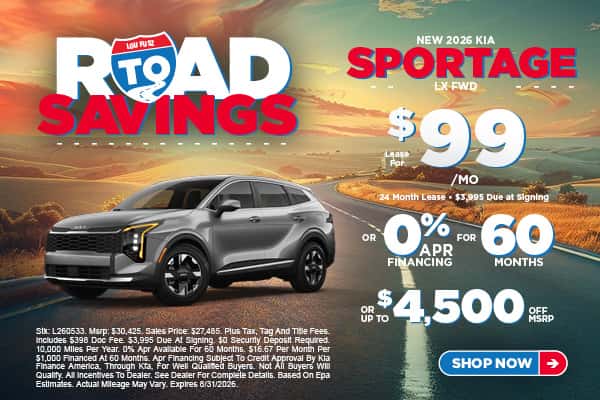 NEW 2026 KIA SPORTAGE LX FWD