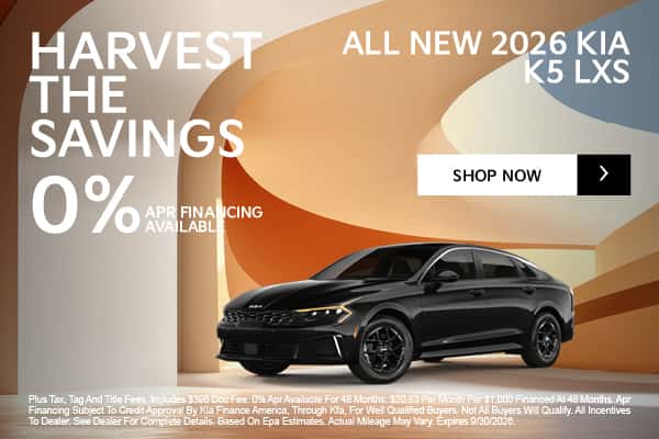 All New 2026 Kia K5 LXS