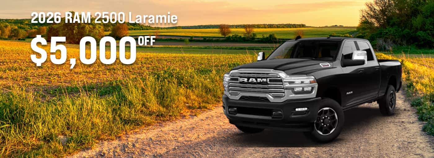 2026 RAM 2500 Laramie Discount