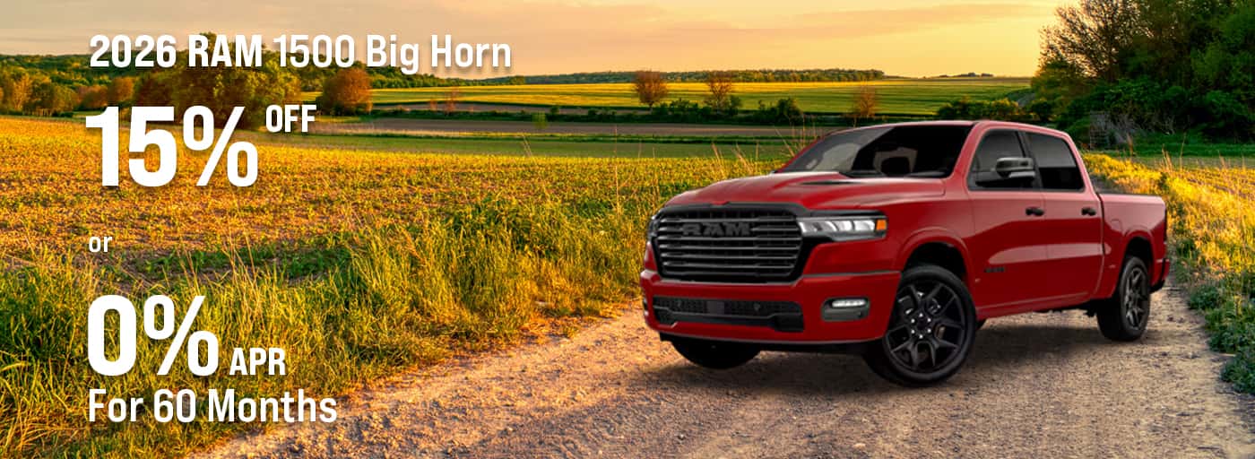 RAM 1500 Big Horn Discount & APR