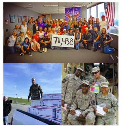 10,000 for the troops