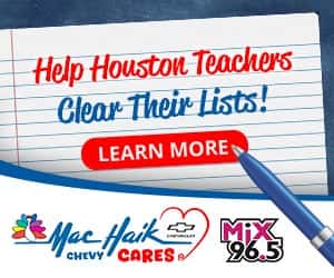 Help Houston Teachers Clear their Lists!