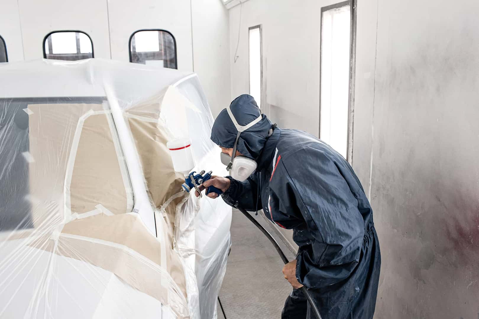 service tech painting
