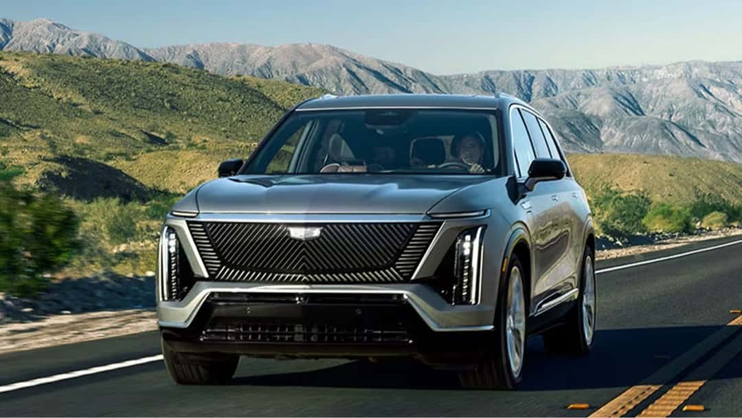 2026 Cadillac VISTIQ on the road