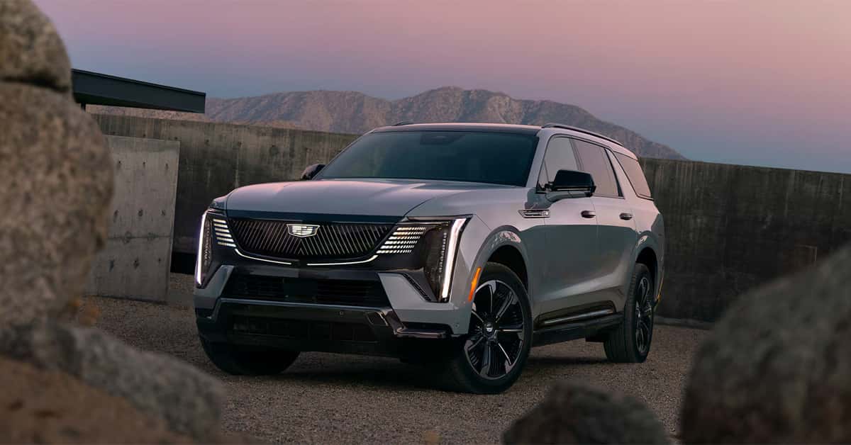 2026 Cadillac ESCALADE IQL parked in an open lot