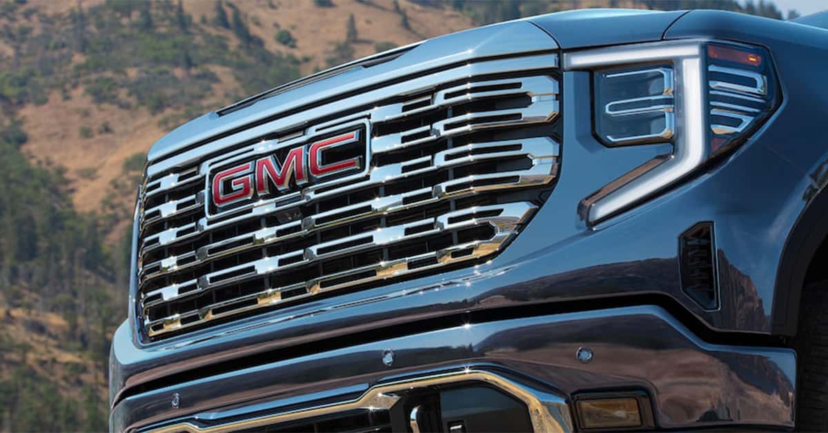 2025 GMC Sierra 1500 Grill Up Close