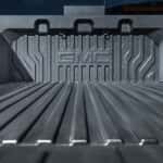 GMC sierra truck bed with bed liner