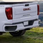 GMC Sierra truck bed with badging