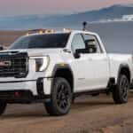 2025 GMC Sierra 2500 HD pulling a trailer