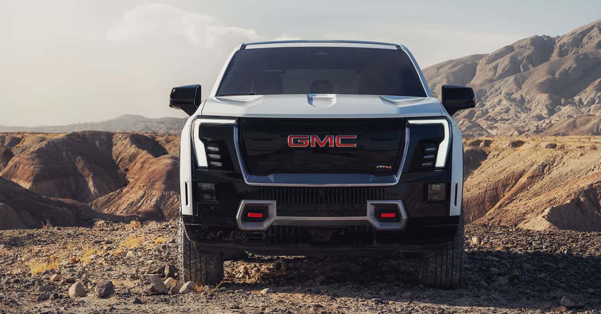 2026 GMC Sierra EV Exterior in white