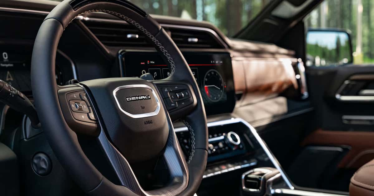 2026 GMC Sierra 1500 interior