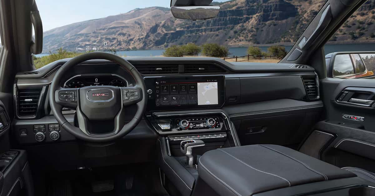 2026 GMC Sierra 1500 interior