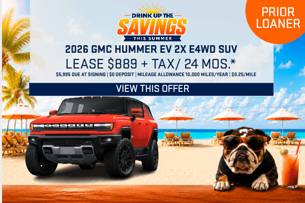 2026 GMC Hummer EV Lease Offer | Valencia CA GMC Summer Sales Event