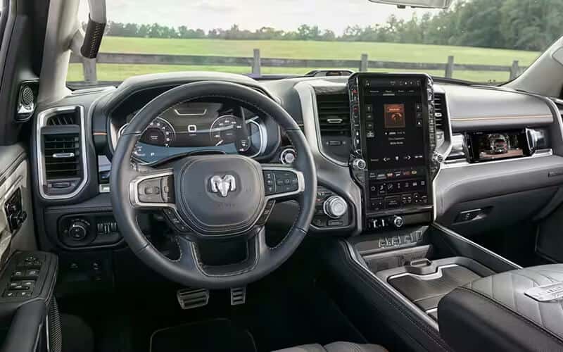 2025 Ram 1500 interior