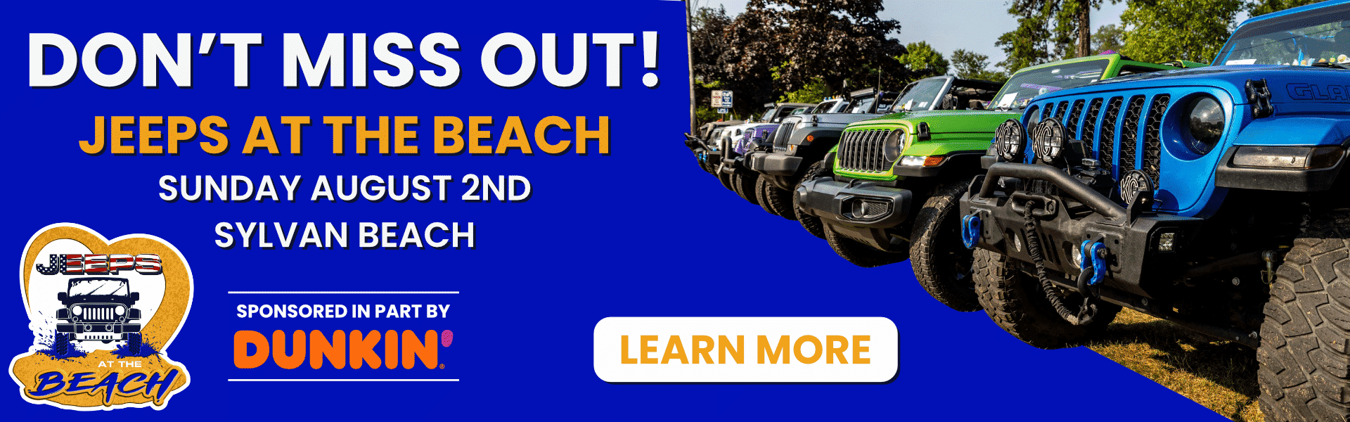 JEEPS AT THE BEACH COMING SOON
