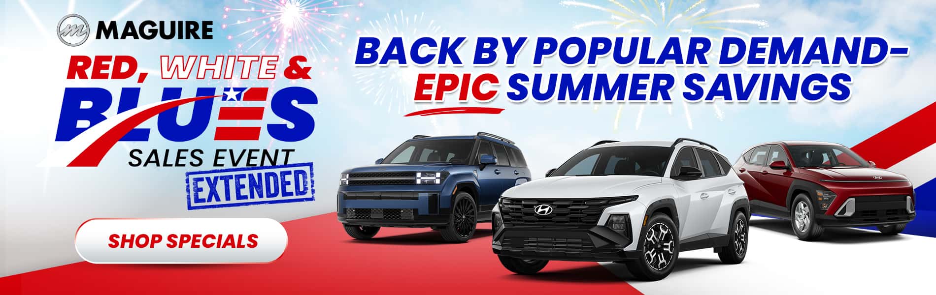 Red, White, & Blues Sales Event Has Been Extended