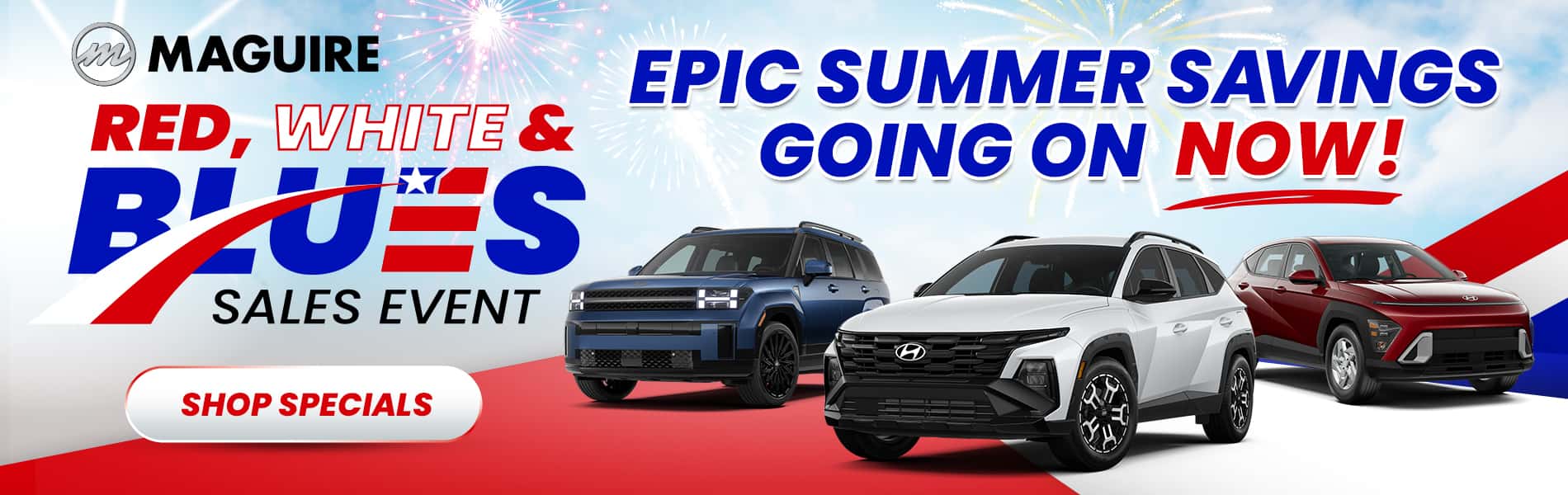 Red, White, & Blues Sales Event Going On Now