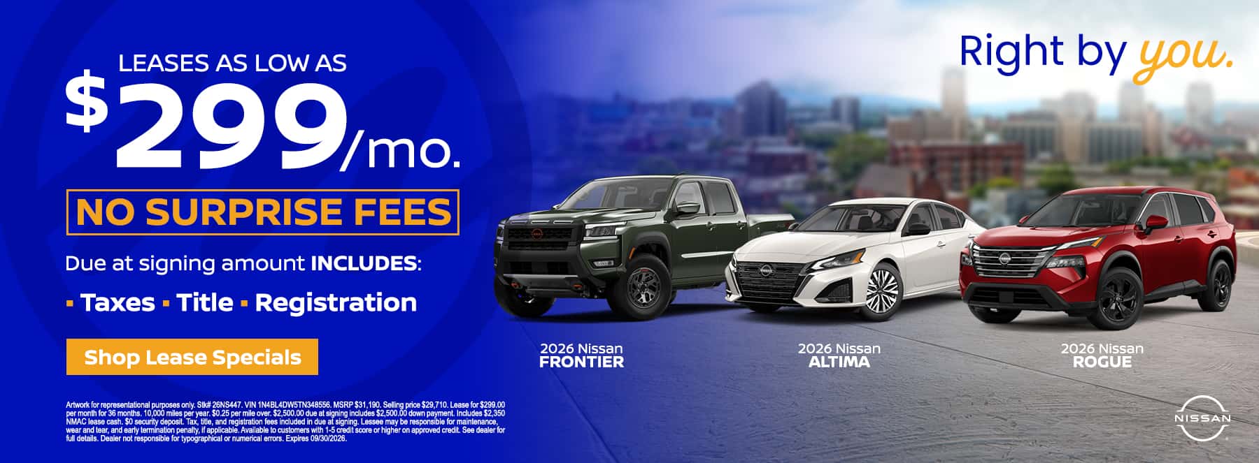 September Lease Deal
