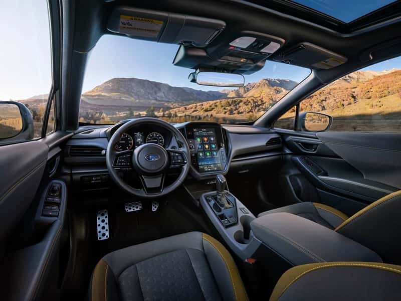 2025 Subaru Crosstrek interior tech