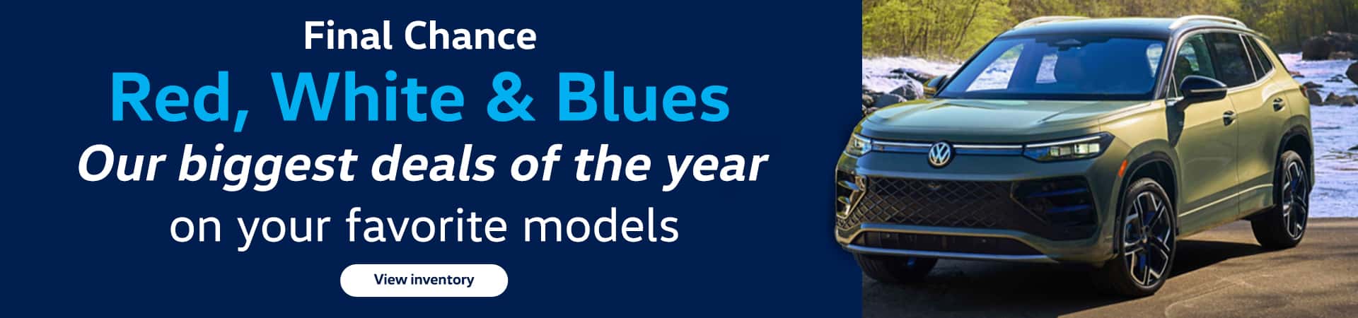 Red, White, & Blues Sales Event Has Been Extended Final Days