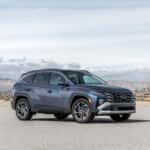 Hyundai Tucson SUV parked outdoors