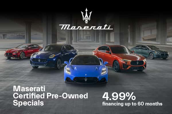 Maserati CPO - 4.99% Financing