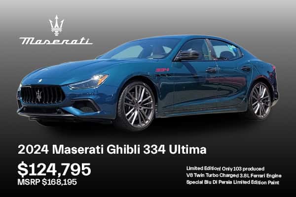 2024 Maserati Ghibli 334 Ultima