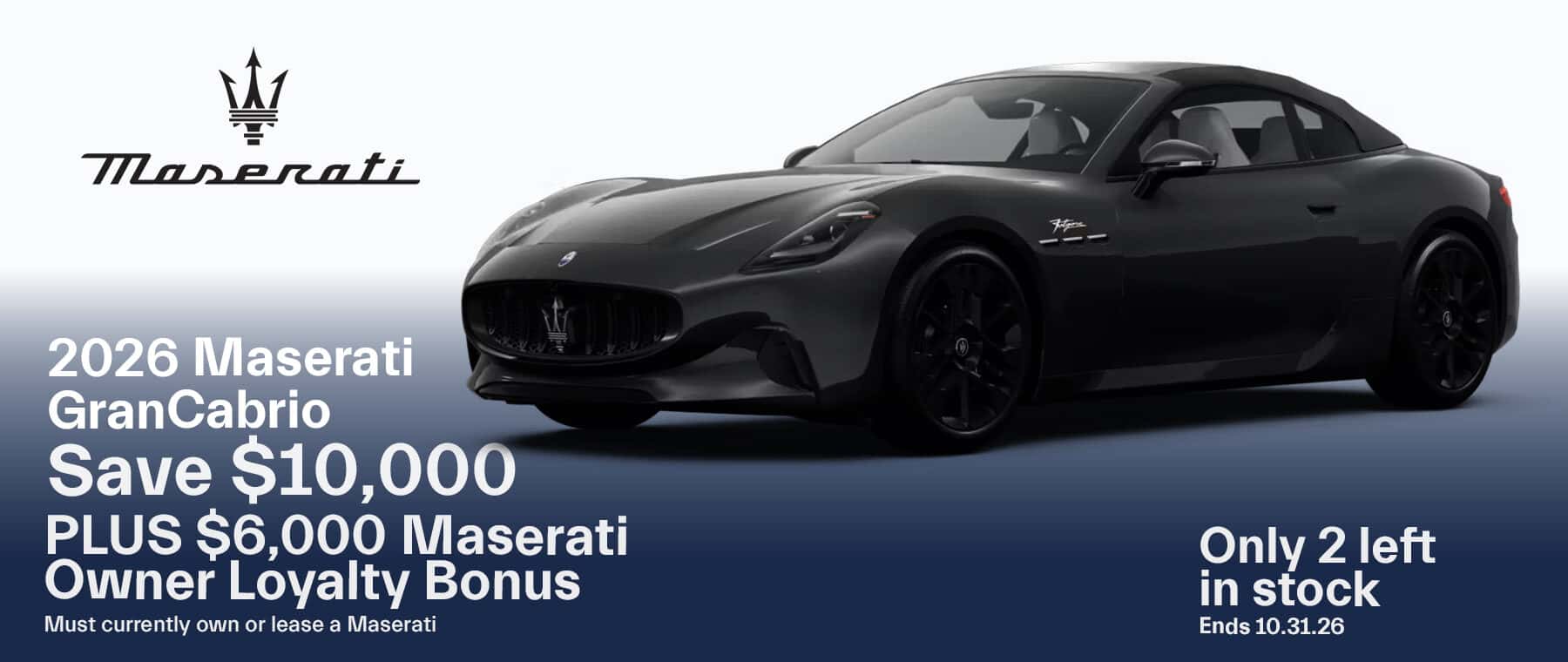 Maserati GranCabrio