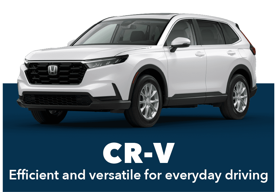 CR-V rental option