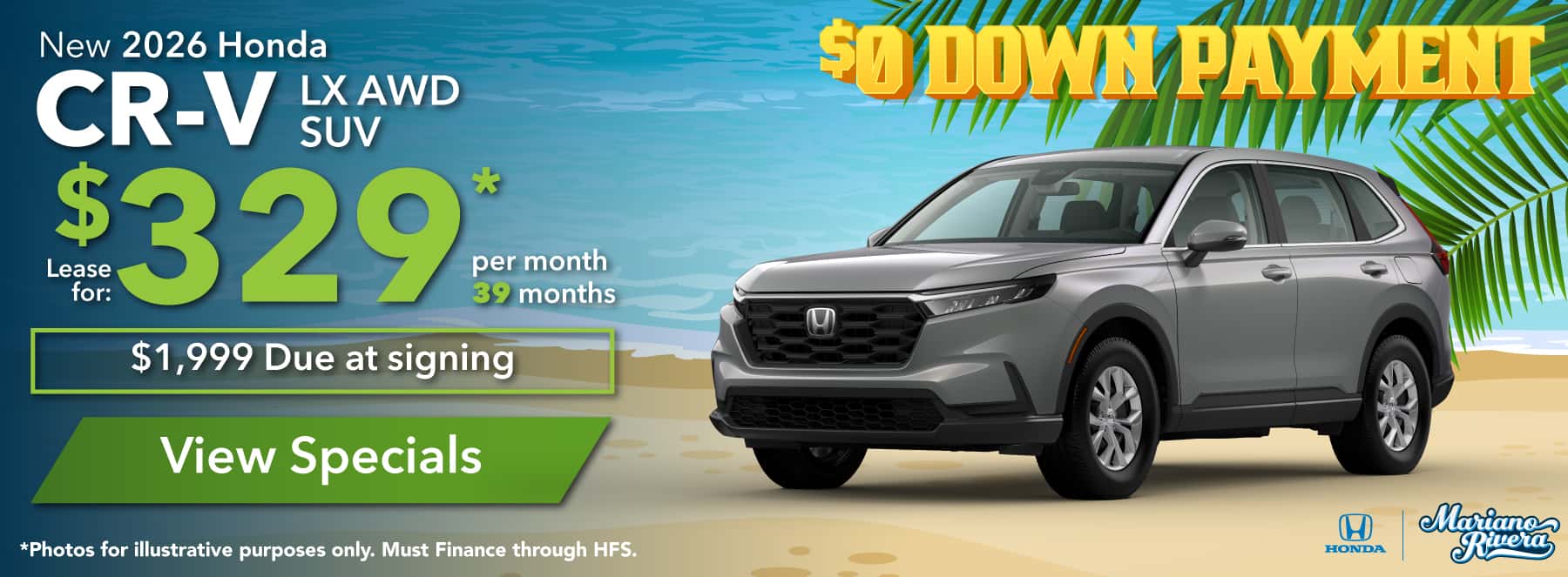 CR-V Lease Offer