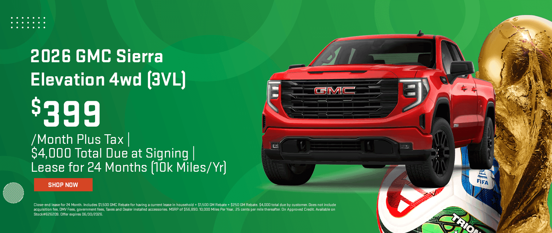 2026 GMC Sierra Elevation 4wd (3VL)